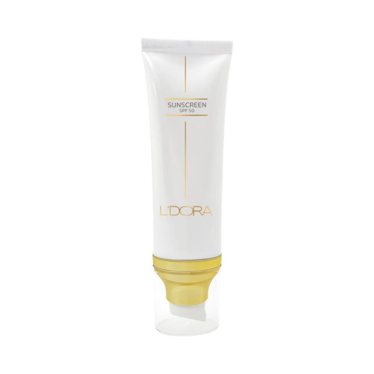 کرم ضدآفتاب لدورا کر SPF50 بی رنگ مناسب انواع پوست حجم ۸۰ میلی لیتر - تصویر 2
