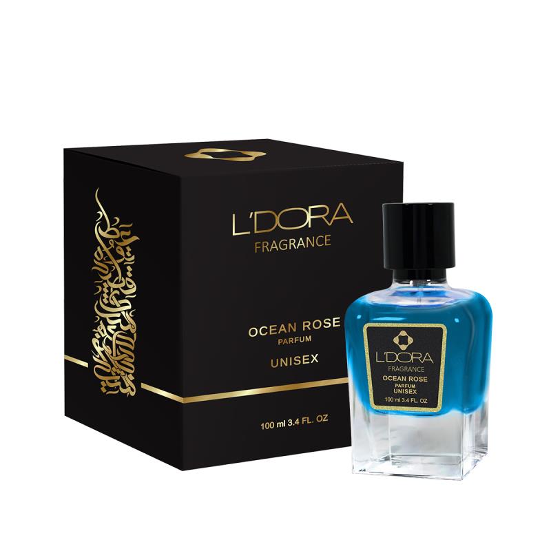 پرفیوم نیش لدورا فرگرنس مدل OCEAN ROSE حجم 100 میلیلیتر | رایحهای منحصر به فرد و خاطرهانگیز از خود به جا بگذارید - تصویر 2